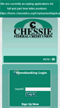 Mobile Screenshot of chessiefcu.org